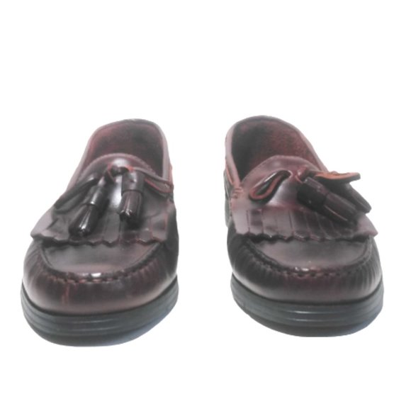 Hill & Archer men Brazilian Leather Tassel Loafers Size 9M - Picture 4 of 7